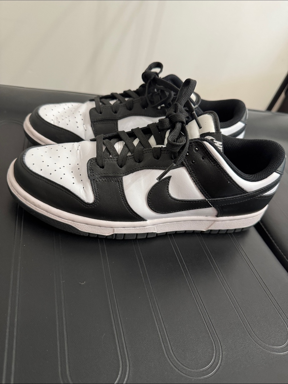 Nike Black and White Low-Top Sneakers